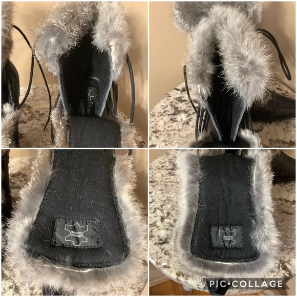 NWOT Moda Puison black booties. Size 8 - Picture 16 of 16